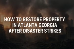 How to Restore Property in Atlanta Georgia After Disaster Strikes
